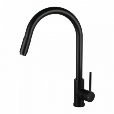 Kitchen Mixer – PullOut Round – NZHKF1016 – Black