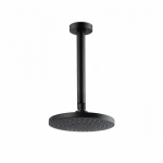 8” Round Rainfall Shower Head - NZHSS0102 - Black