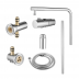 Shower Slide - Round Series - NZHSS2129 - Chrome Shower Slide - Round Series - NZHSS2129 - Chrome