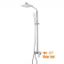 8 inch Square - NZHSS2154 - Twin Shower Set - Chrome 8 inch Square - NZHSS2154 - Twin Shower Set - Chrome