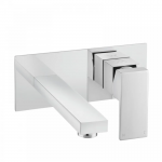 Bath Mixer with Spout - Square - NZHFA0113 - Chrome