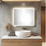 Mirror LED Front Illuminated Rectangle 900x750mm
