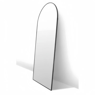 Mirror Arch Series Floor Standing with Black Frame 1200x1800mm