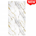 PVC Wall Panel UV Board - White Gold