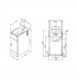 Laundry Tub - Robinhood 17L Supertub 350x565x900mm