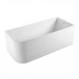 Corner Bathtub 1700x750x610mm Right Corner Back to Wall Acrylic White Bath Tub