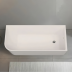 Freestanding Bathtub - Right Corner - 1700x750x610mm - NZHBT728-1700R - White