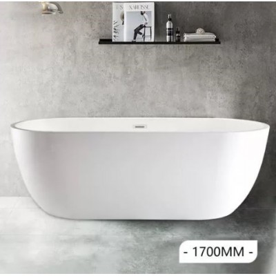 Freestanding Bathtub - 1700x750x580mm - NZHBT091-1700 - White 