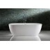 Freestanding 1700x750x580mm Oval Bathtub Acrylic Apron White Bath Tub