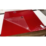 Glass Splash Back 600*600mm Red