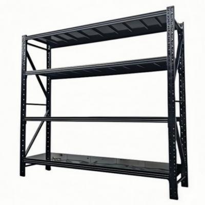 Storage Shelving 2000mm - Black - Heavey Duty