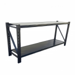 Storage Shelving  Working Bench 1500/2000mm - Black - Heavey Duty