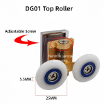 Shower Door Roller - Double - DG01 - Top