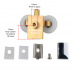 Shower Door Roller - Double - DG01 - Bottom Shower Door Roller - Double - DG01 - Bottom