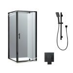 900x900mm 2 Side Shower Box+Square Series Combo 