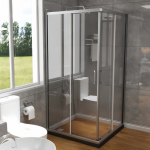 Shower Box - Doris Series Double Sliding Door (1000x1000x1900mm) DS1000