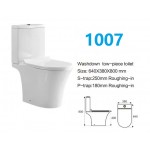 Toilet Suite - Rimless Flushing - 1007