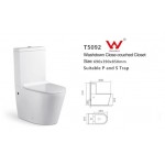 Toilet Suite - Rimless Flushing - BTW Bella - T5092