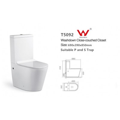 Toilet Suite - BTW Bella - T5092