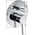 Bath Mixer with Diverter - Round - HD508A - Chrome