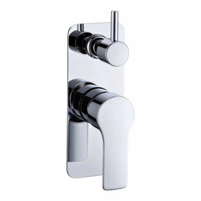 Bath Mixer with Diverter - Square - HD5105 - Chrome