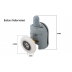 Shower Door Roller - Single Bottom - S04
