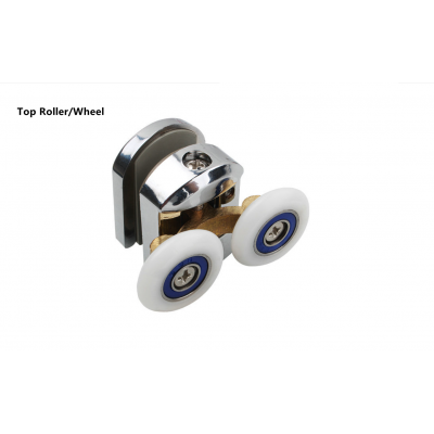 Shower Door Roller - Double Top - DB01