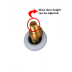 Shower Door Roller - Single Wheel - S01