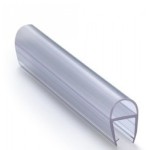 Shower Door Seal D Shape - 10mm Glass