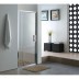 Shower Glass - Pivot Series 900mm Door Black