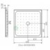Shower Box - Wave Series 2 Sides (900x900x1900mm)  Black