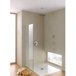 Shower Glass - Sliding Series 880mm side panel