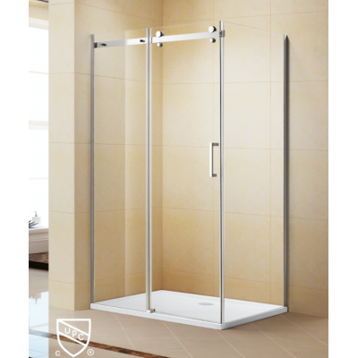 Shower Glass - Kora Series 2 Sides Frameless Glass (1200x900x2000mm)