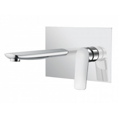 Bath Mixer with Spout - Square - Reece 001 - Chrome