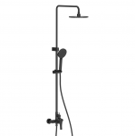 Shower Mixer Combination Round F16 - Black