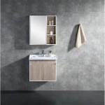 Vanity - Asron Series 600 Wood Grain And White