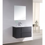 Vanity - Asron PVC Series 900mm Black 100% Water Proof