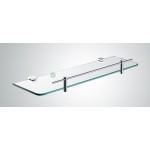 Glass shelf - Square Wall Hung Series With Chrome Rail 2100-08