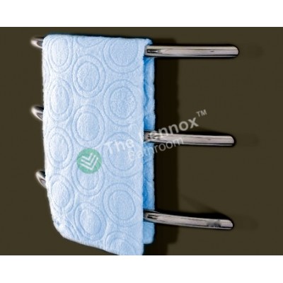 Heated Towel Tack YW-23Y Curved Round Left