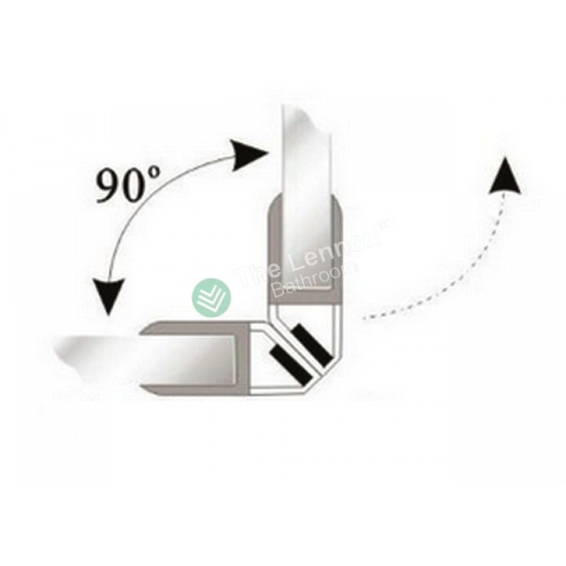 Shower Door Seal Strip 10mm Glass