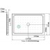 Shower Box - Glow Series 3 Sides (800x1200x800X1900mm)