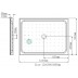 Shower Box - Glow Series 3 Sides (900x1200x900x1900mm)