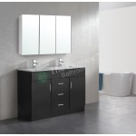 Vanity - Misty Series 1200F Black Double