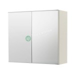 Mirror Cabinet Maize 800mm - MC800 - White
