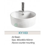 Counter Top Ceramic Basin KY103 